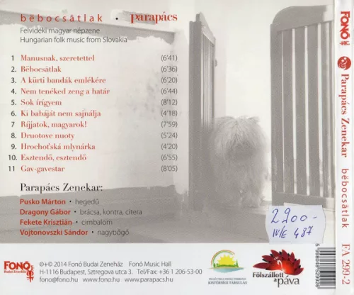 Parapács - Bebocsátlak (CD)