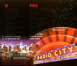 Bonamassa, Joe - Live at Radio City Music Hall (CD + DVD)