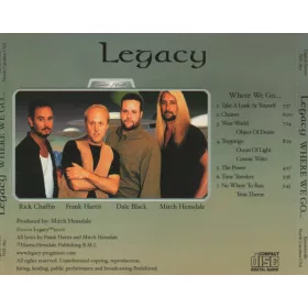 Legacy - Where We Go (CD)