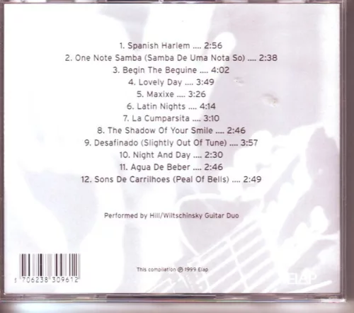 Hill/Wiltschinsky Guitar Duo - Latin Guitar Moods (CD)