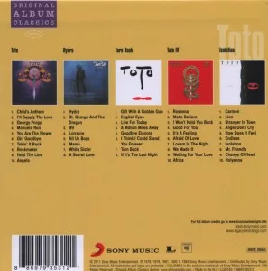 Toto - Original Album Classic (5 CD)