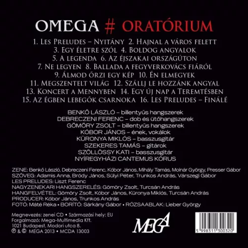 Omega - Oratórium (CD)