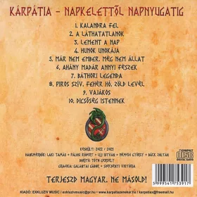 Kárpátia - Napkelettől napnyugatig (CD)