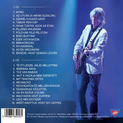 Bródy János - Aréna koncert 2022. november 12. (2 CD)