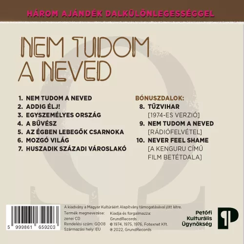 Omega - Nem tudom a neved (CD)