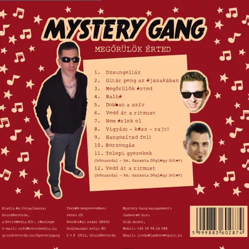 Mystery Gang - Megőrülök érted (CD)