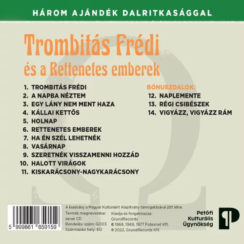 Omega - Trombitás Frédi és a Rettenetes emberek (CD)