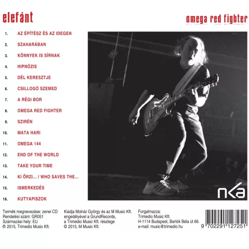 Molnár 'Elefánt' György - Omega Red Fighter (CD)
