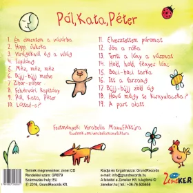 Gyereklemez - Pál, Kata, Péter (CD)