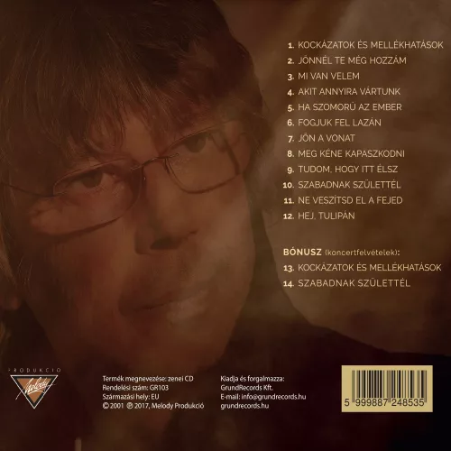 Bródy János - Kockázatok és mellékhatások (CD)