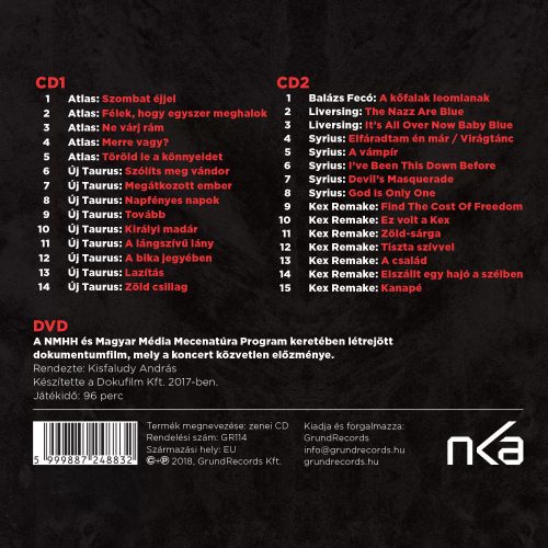 Elhallgatott zenekarok (2 CD + DVD)