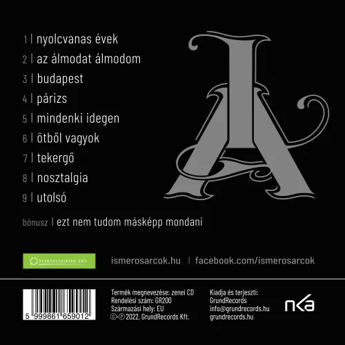 Ismerős Arcok - Utolsó (CD)