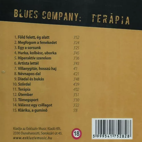 Blues Company - Terápia (CD)