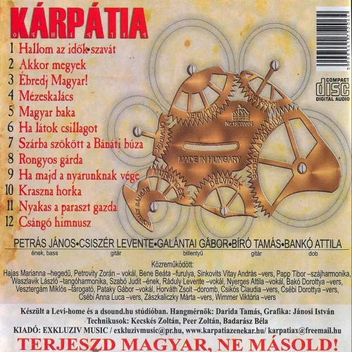 Kárpátia - Idők szava (CD)
