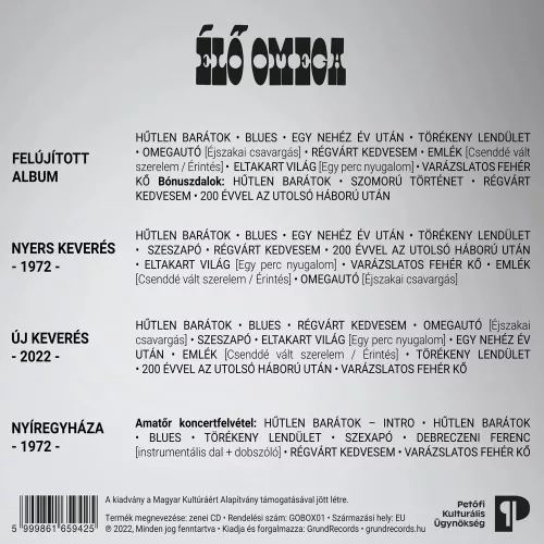 Omega - Élő Omega (4 CD)