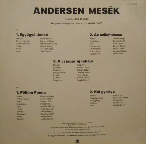 Andersen meséiből (LP)