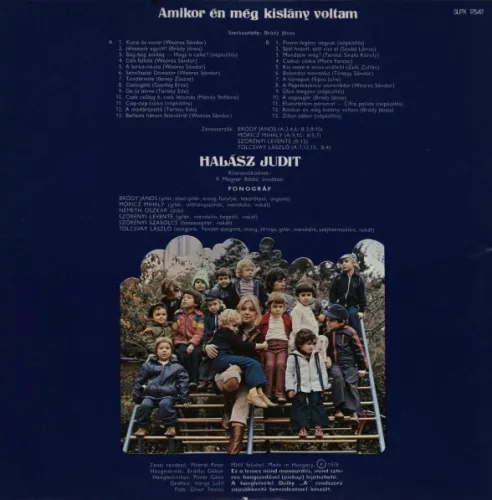 Halász Judit - Amikor én még kislány voltam