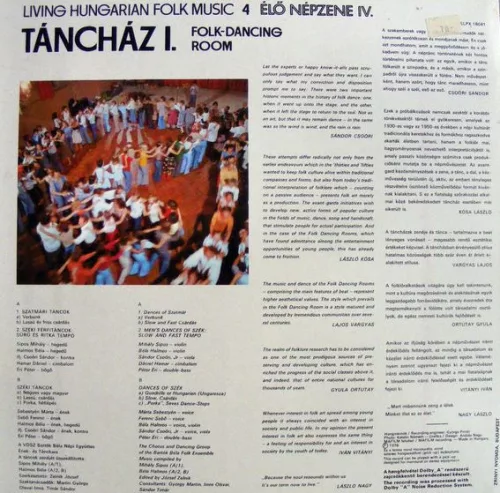 Táncház I. (LP)
