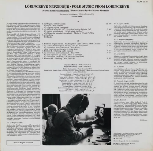 Lőrincréve népzenéje (LP)