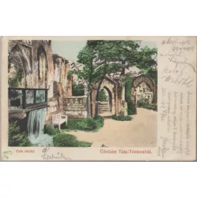 Üdvözlet Tata-Tóvárosból - Park részlet