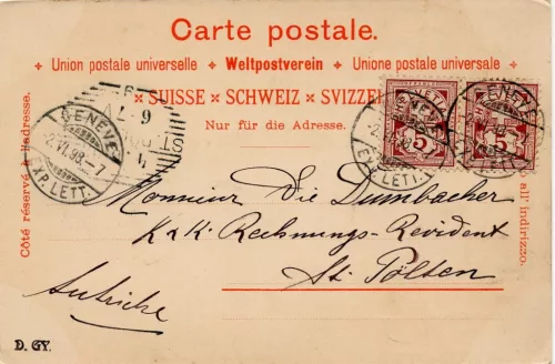 Souvenir de Genéve