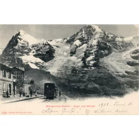 Wengernalp-Station - Eiger und Mönch