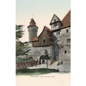 Nürnberg - Partie auf der Burg