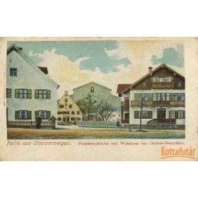 Oberammergau - Partie aus Oberammergau