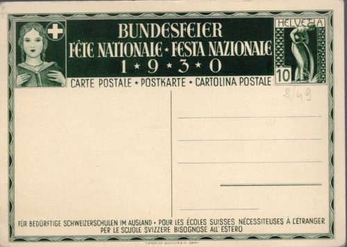 Bundesfeier Féte Nationale