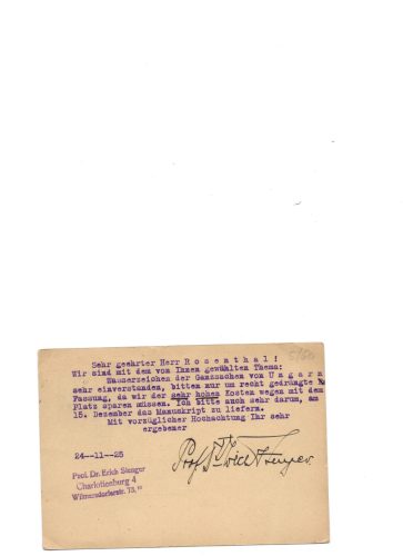 Filatéliai témájú levelezőlap 1925-ből