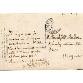 Allegórikus repülős képeslap