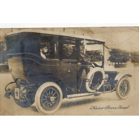 I. Ferenc József autómobilban