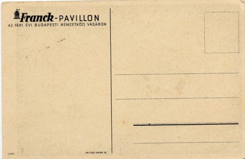 Franck-pavilon az 1941. évi Budapesti Nemzetközi Vásáron