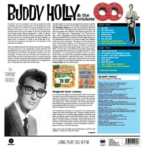 Buddy Holly & the Crickets - The Chirping Cricets (LP)