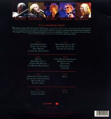 Yes - Songs from Tsongas (4 CD)