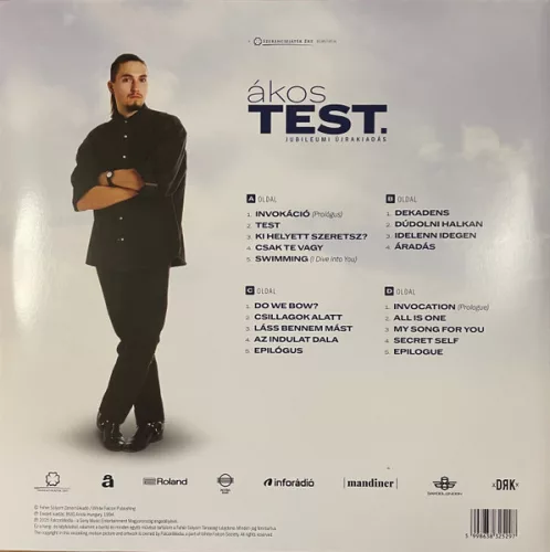 Ákos - Test (2 LP)