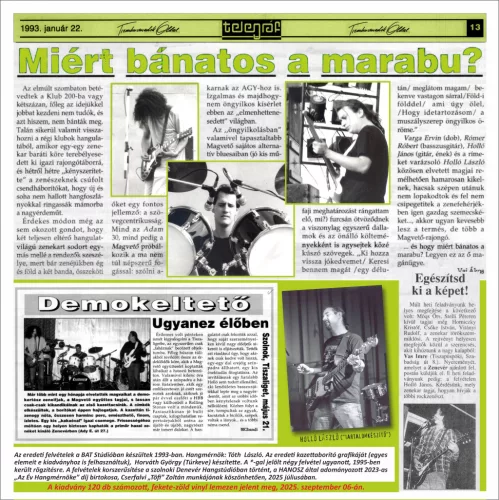 Magvető - Demokilencvenhárom (LP)