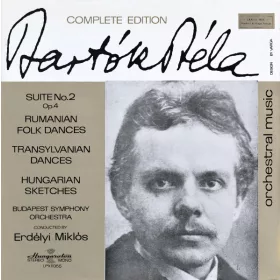   Bartók Béla - Suite No. 2 Op. 4 - Rumanian Folk Dances - Transylvanian Dances - Hungarian Sketches (LP)