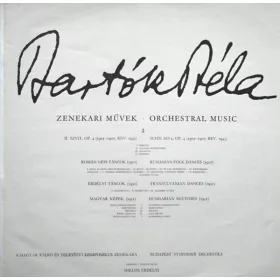   Bartók Béla - Suite No. 2 Op. 4 - Rumanian Folk Dances - Transylvanian Dances - Hungarian Sketches (LP)
