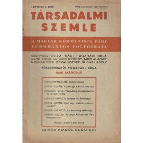 Társadalmi Szemle 1946. I. évfolyam 3. szám