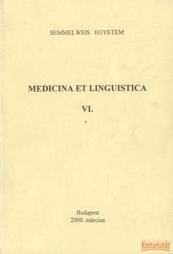 Medicina et Linguistica VI.