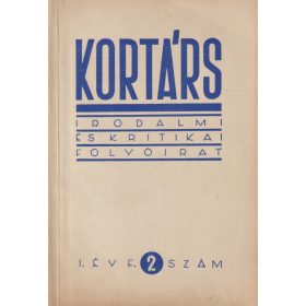 Kortárs 1957. I. évfolyam 2. szám