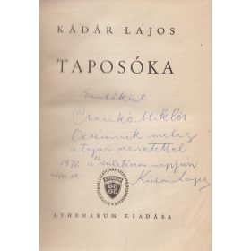 Taposóka (dedikált)