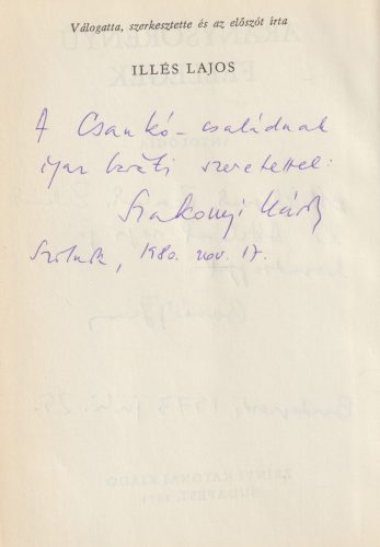 Aranysörényű fellegek (dedikált)