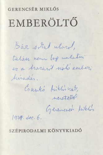 Emberöltő (dedikált)