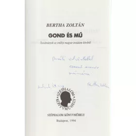 Gond és mű (dedikált)