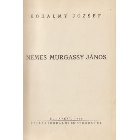 Nemes Murgassy János (dedikált)