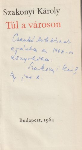 Túl a városon (dedikált)