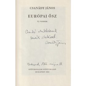 Európai ősz (dedikált)