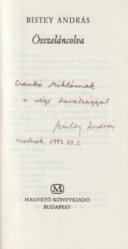 Összeláncolva (dedikált)